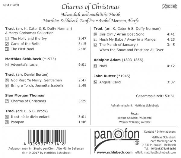 Inlaycard - Charms of Christmas - Schlubeck / Moreton